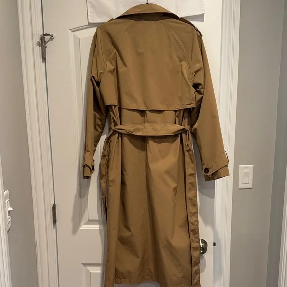 Abercrombie & Fitch Tan Trench Coat - Picture 9 of 9